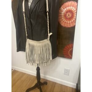 Western Style Cowgirl Fringe Shoulder Bag W/adjustable Strap.